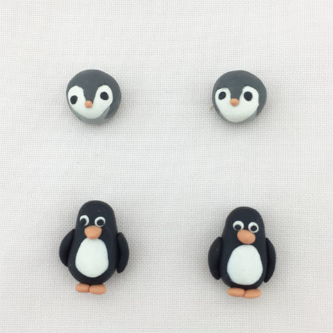 Custom Penguin Studs